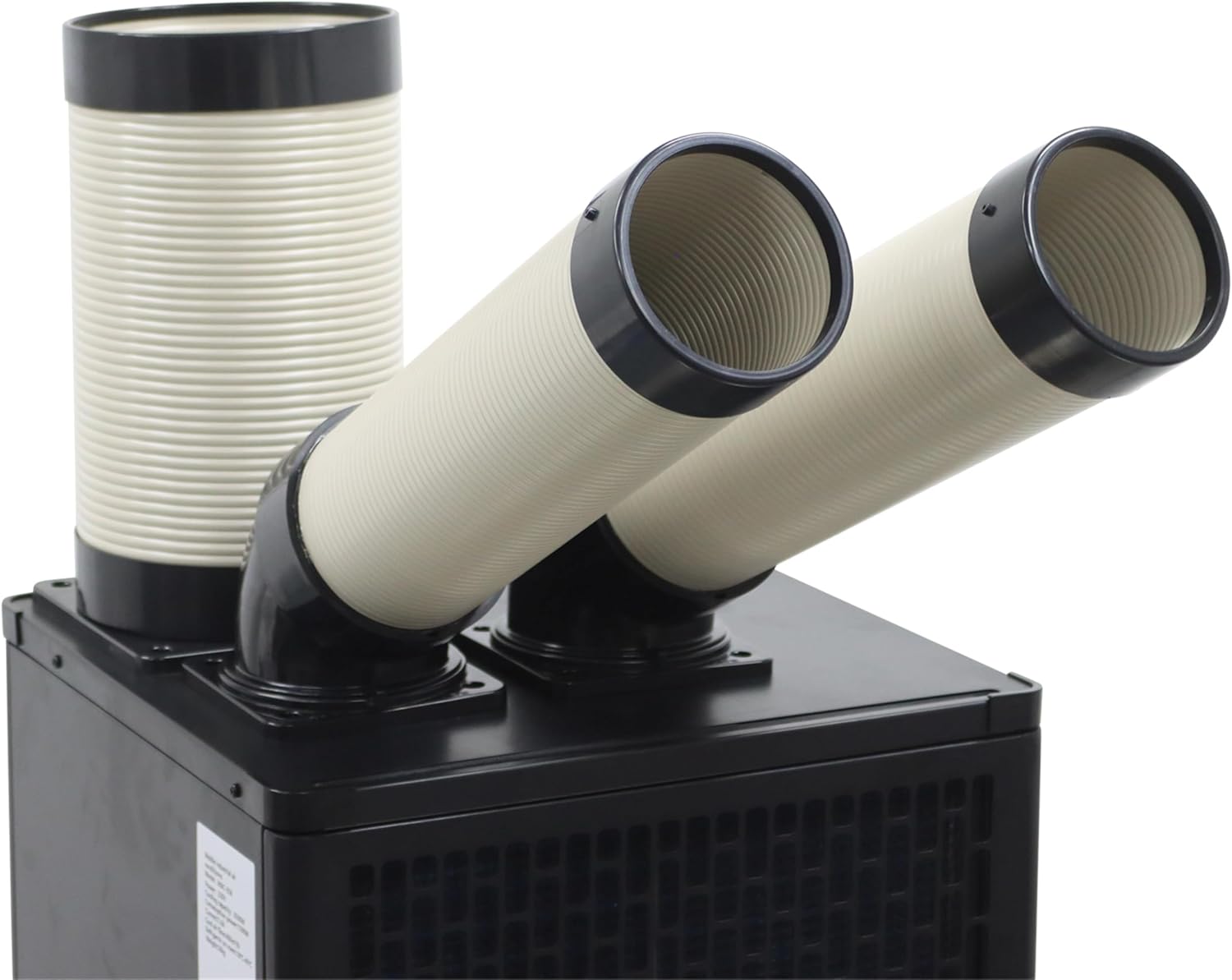 110V Industrial Portable Conditioner Air Flow 550m³/h with Wheels 5L Tank Double Outlet Commercial Spot Cooler Adjustable Air Outlet Ideal for Insititute Workshops Outdoor Events 1100W