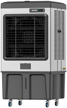 Personal Swamp Cooler, Quite Portable AC with 180L Tank and 3 Speeds, Evaporative Air Conditioner for Room Office Outdoor(75 * 47 * 160cm)