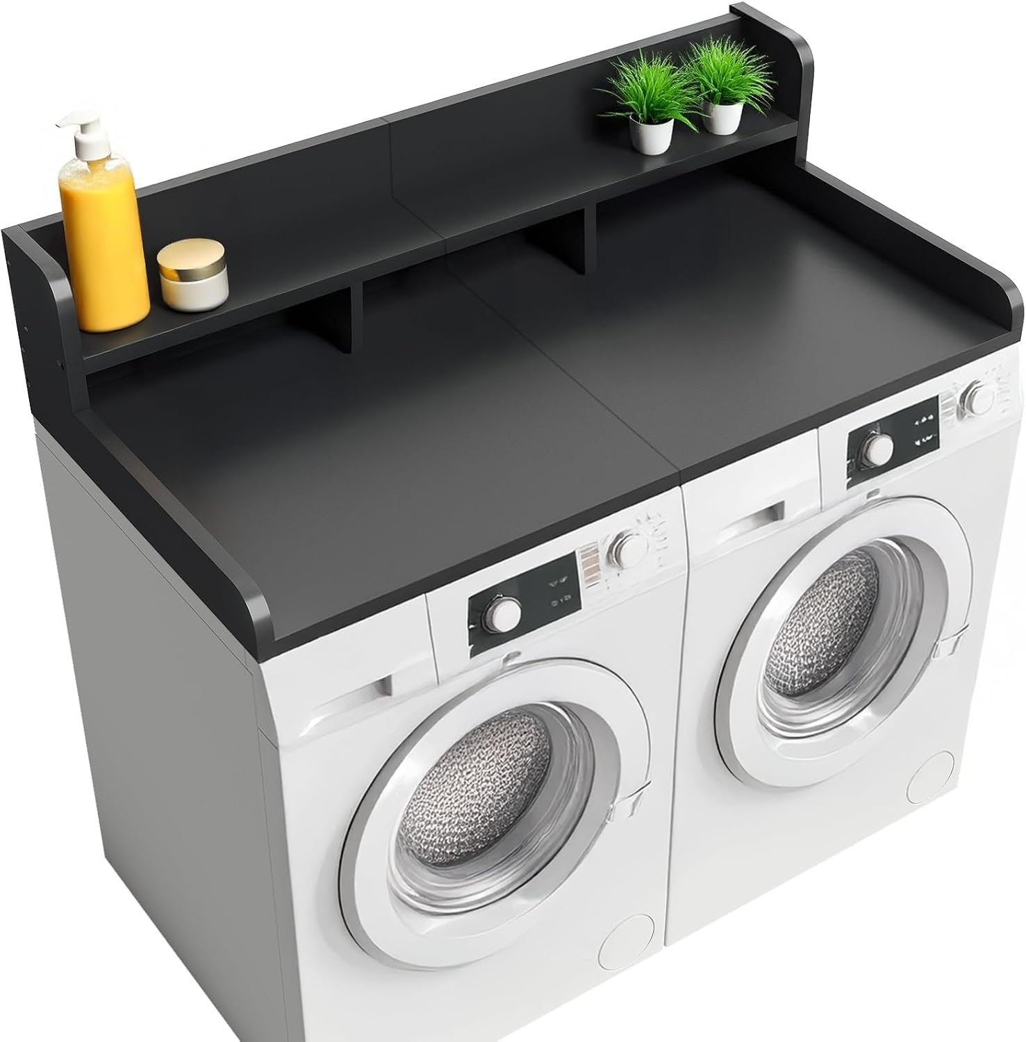 Washer Dryer Countertop with Shelf, 54