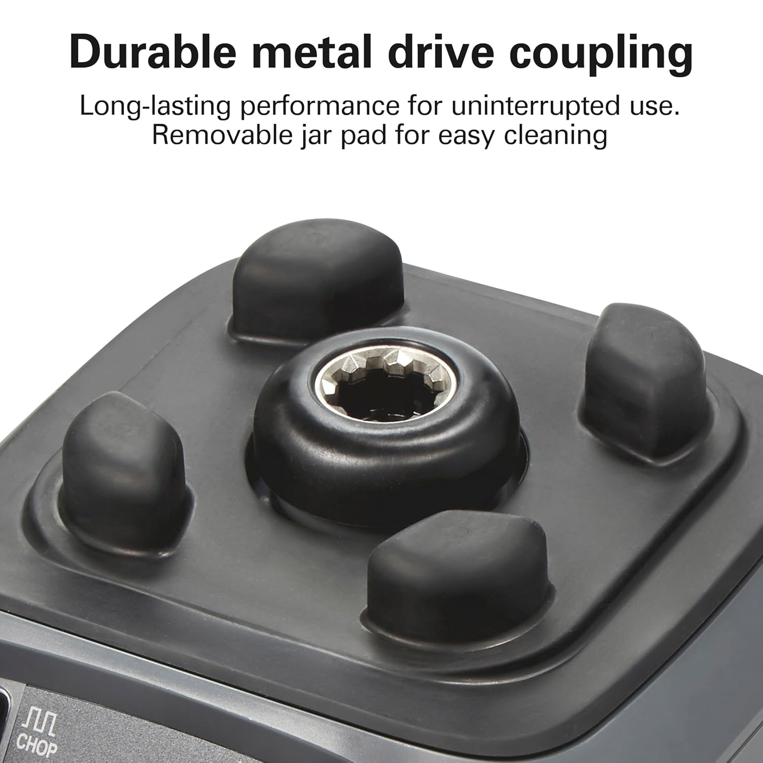 Hamilton Beach Commercial HBF510 Expeditor Culinary Food Blender, 2.4 Horsepower, 48 Ounce Capacity, BPA-Free Container, Variable Speed, Chop Function, NSF Certified