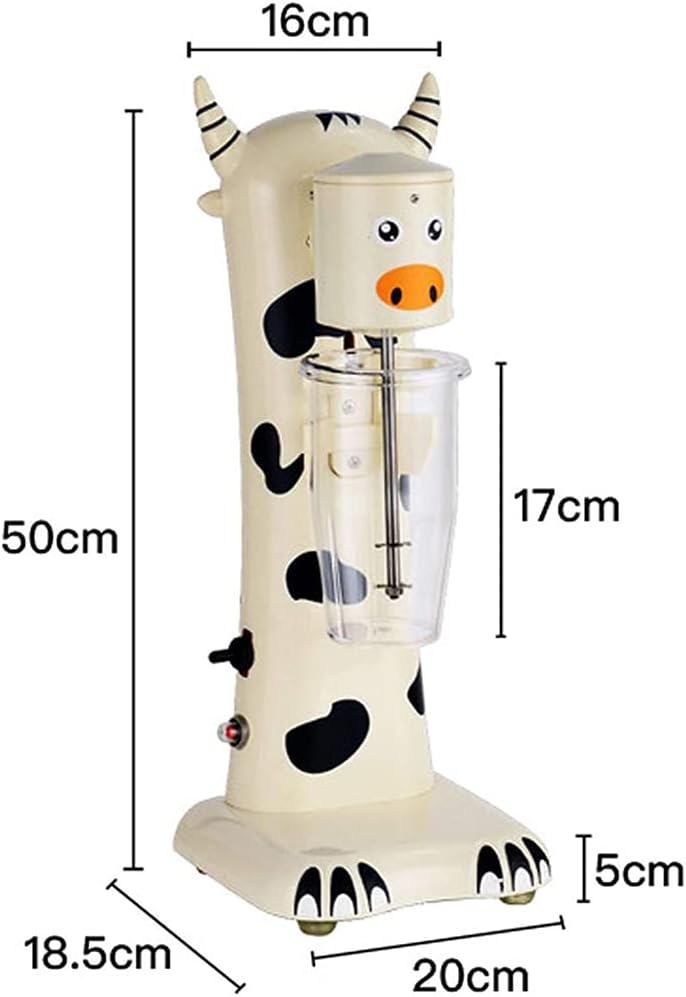 Lovely Milkshake Blender, Professional Blender Stainless Steel Mug 750 ml, 2 Speed with Tempest Blender Tablets for Protein Drinks