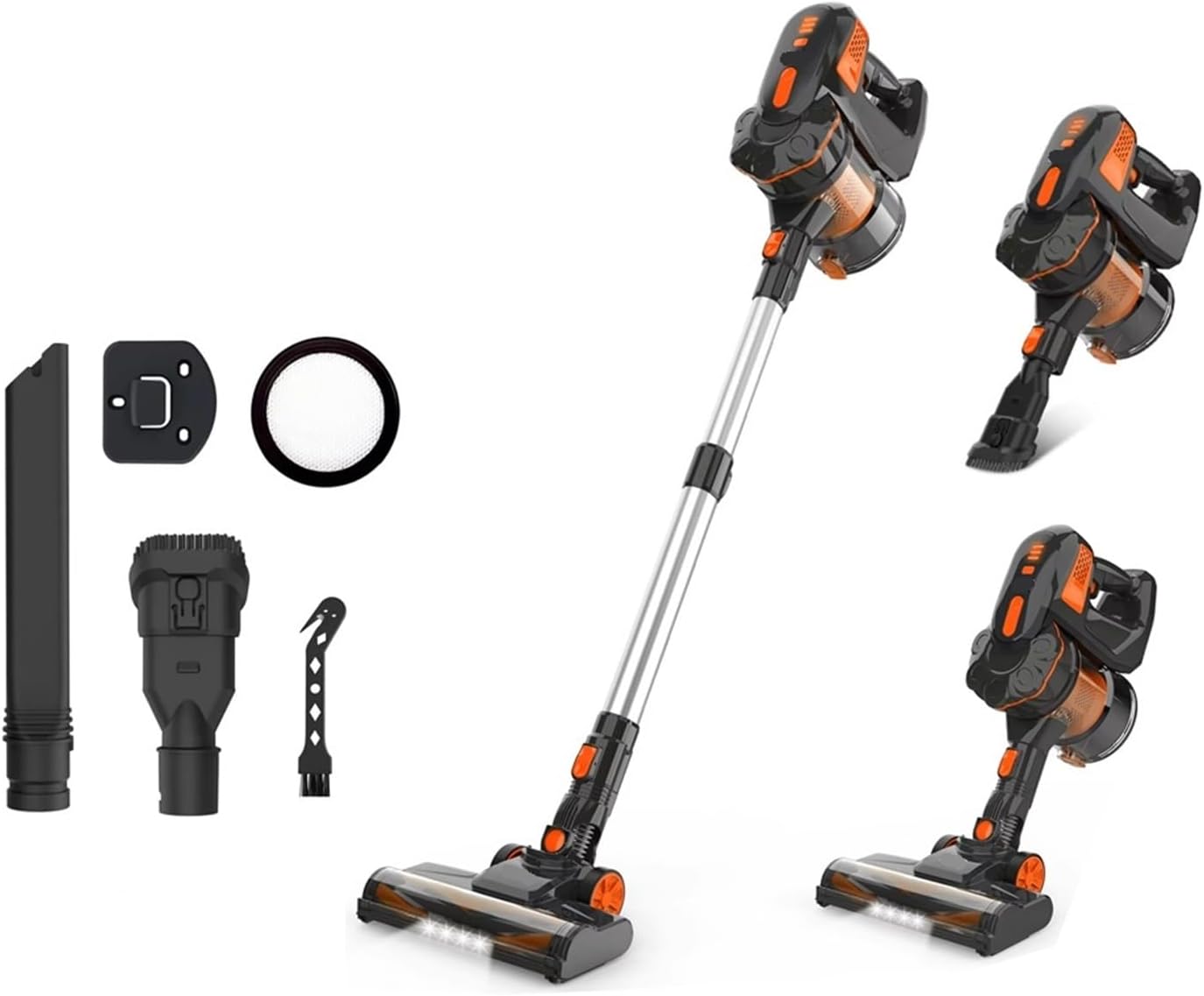 V770 Cordless Vacuum Cleaner | 6-in-1 Lightweight Handheld | Compatible with INSE V770, 45 Minutes Runtime | Home Hard Floor Cleaning Tool​