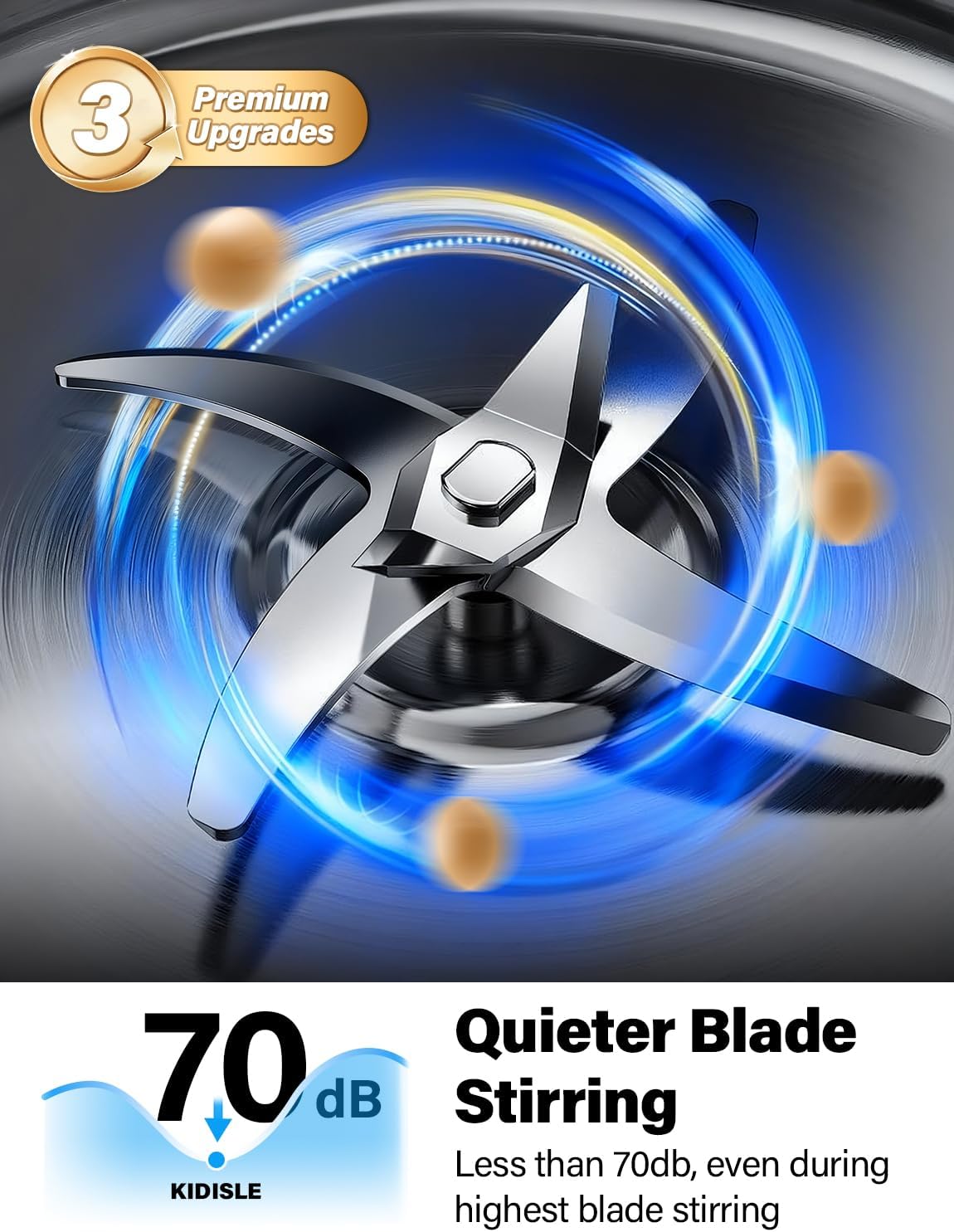 51oz Nut Milk Maker Machine, 10-in-1 Soup Maker with 140℉ Heating & 8H Keep Warm, Touch Screen Plant-Based Milk Maker for Almond, Oat & Soy, 12H Delay Start & Self-Clean, Noise Reduction