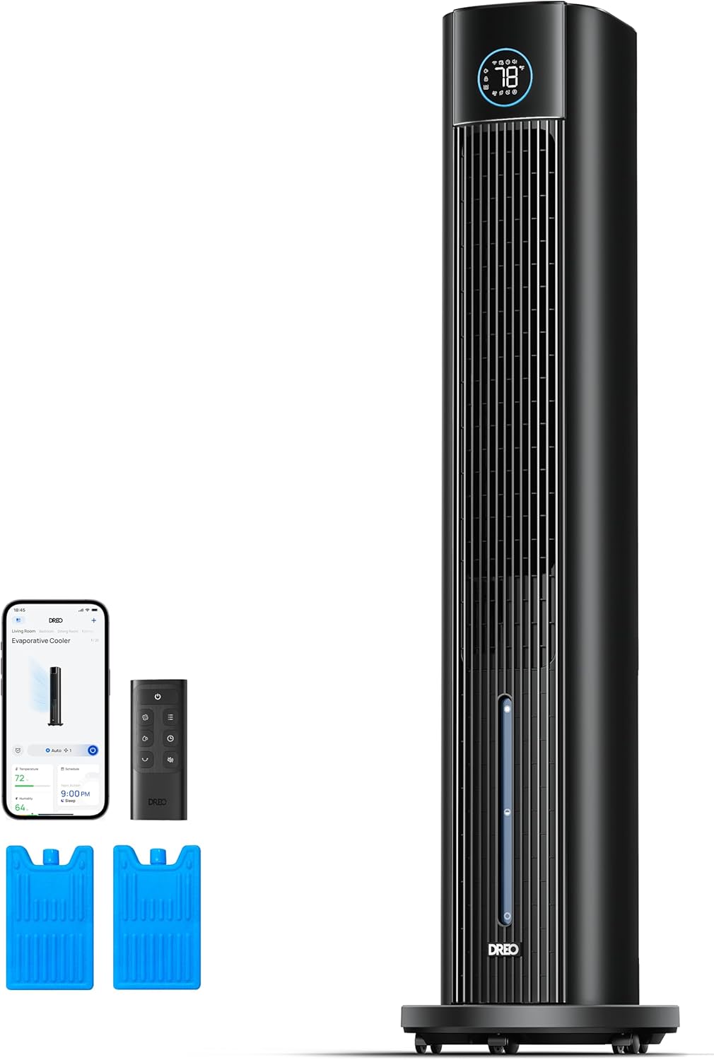 Dreo Evaporative Air Swamp Cooler, 43