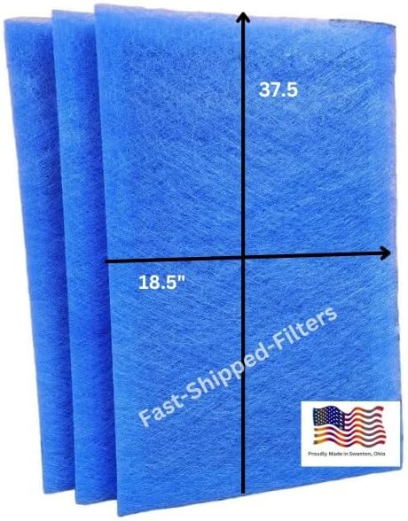 Fast-Shipped-Filters 3 Pack Replacement Filters Designed to Fit 20x40 Captura air cleaner pads refill