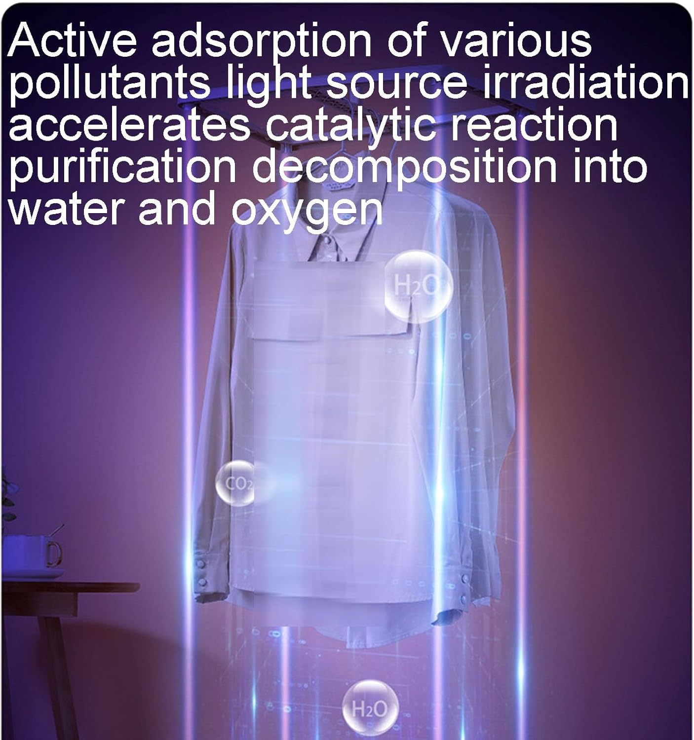 800W Foldable Clothes Dryer, Portable Large-Capacity Dryer, 50kg Load-Bearing, Quiet Operation, Suitable for All Seasons