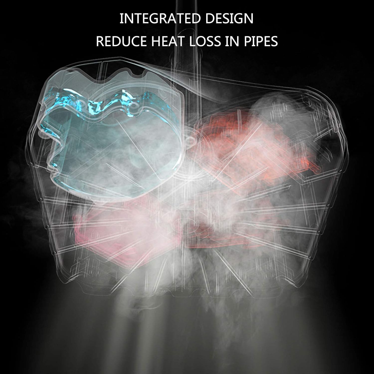 Household Steam Mop Handheld Cleaner Vertical Multi-Purpose Carpet Floor Cleaner Hard Floor and Area Carpet Carpet Rack White (White)