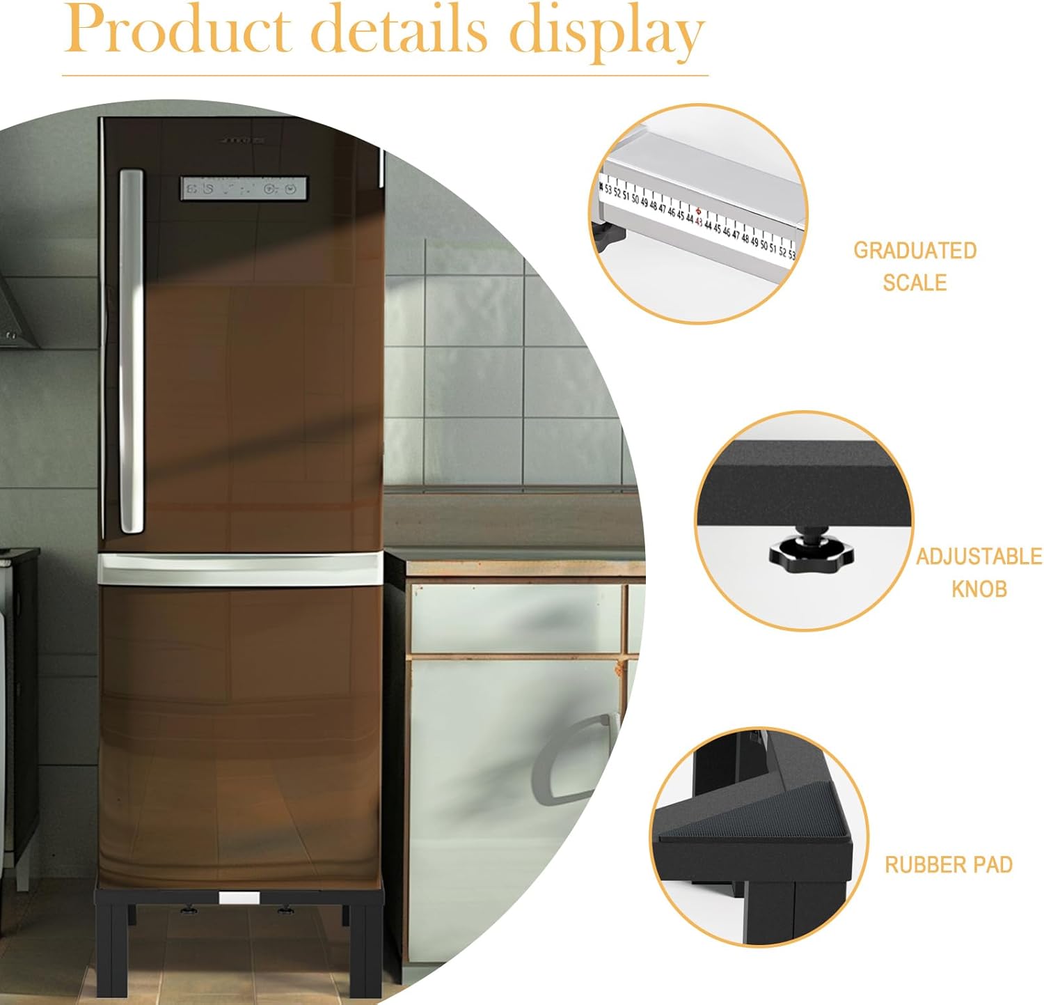 I'Ezonk Full size Heavy duty all steel Laundry Pedestal , 16