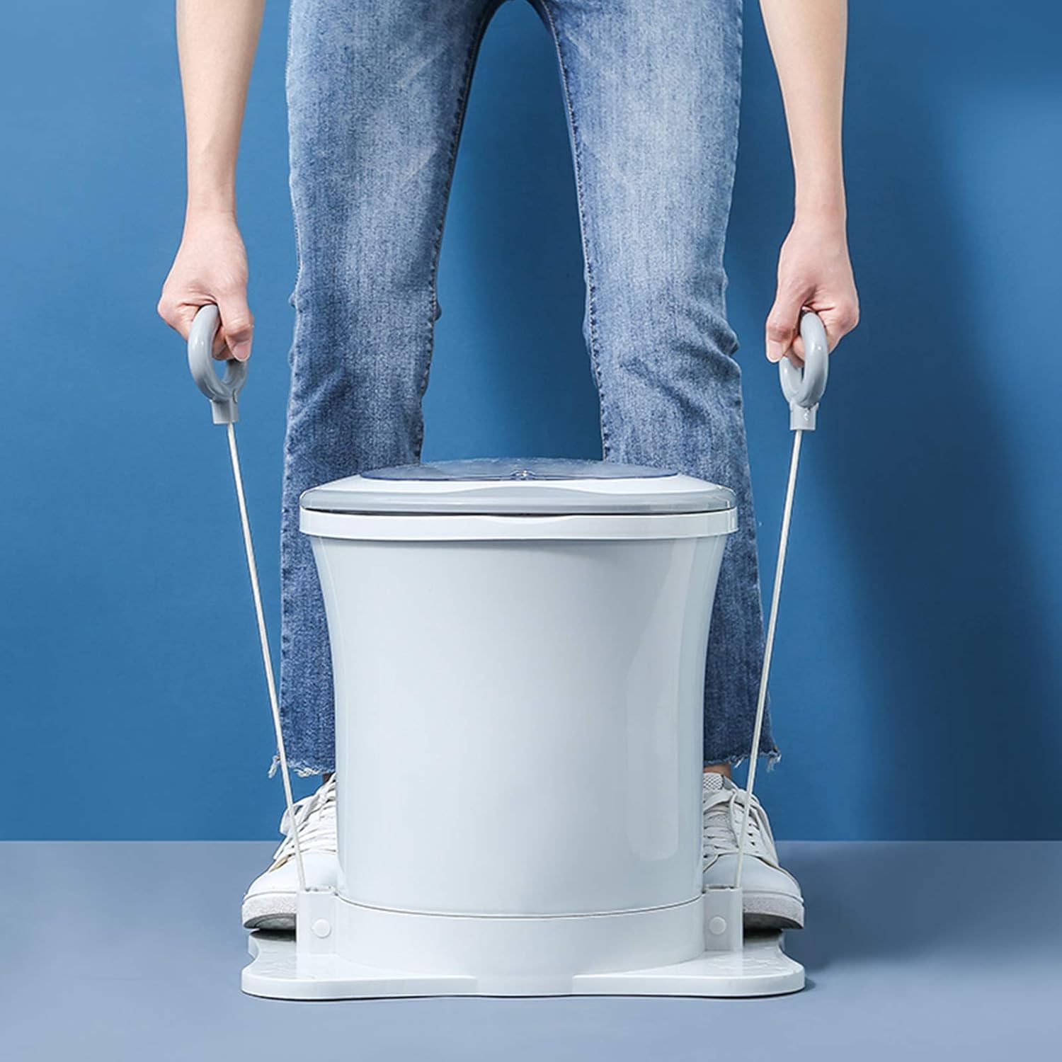 Compact Spin Dryer for Clothes - Portable Mini Non-Electric Laundry Drying Machine | Ideal for Apartments, Dorms, Camping | Efficient Manual Spinner