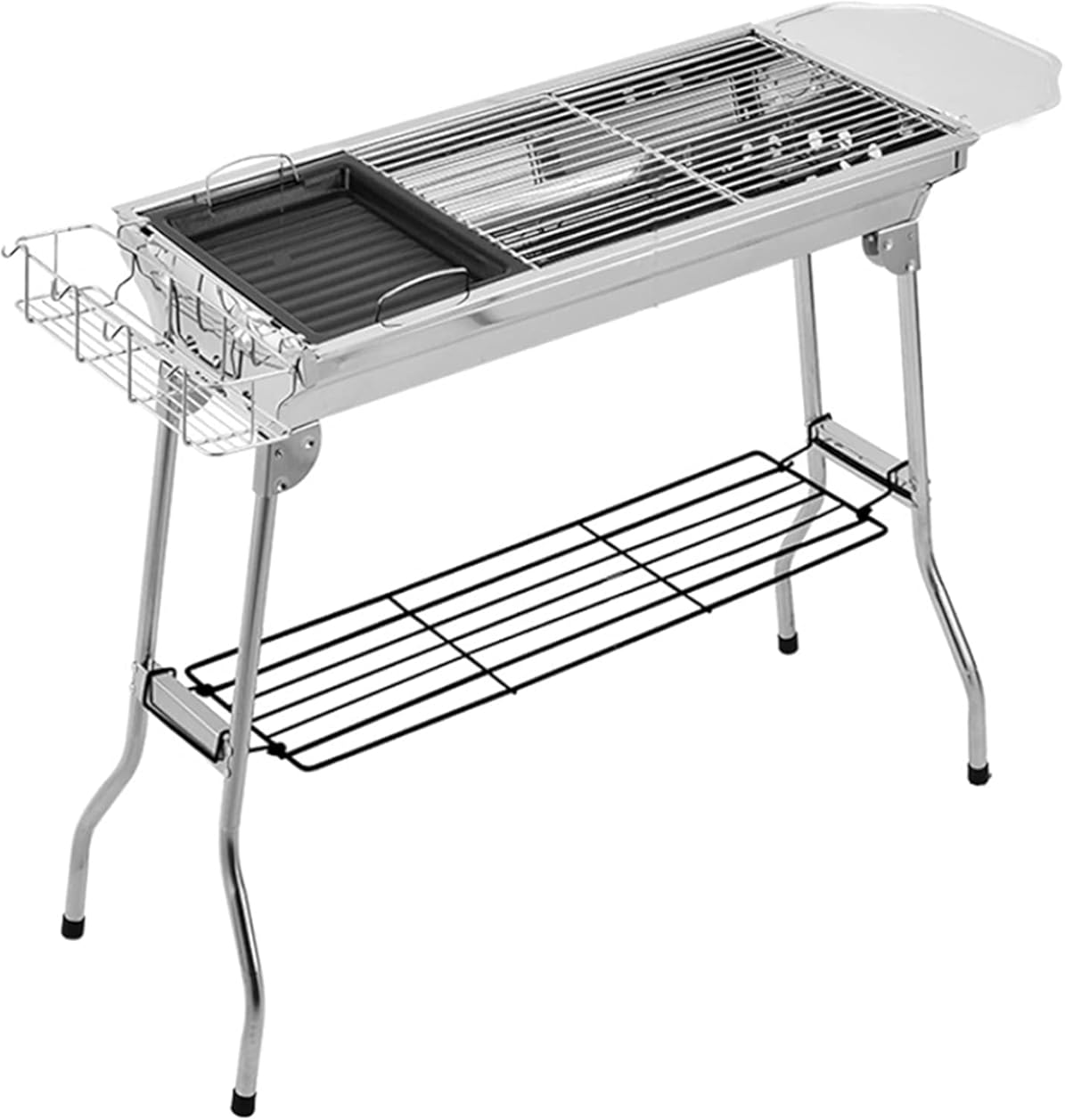 Charcoal s Barbecue Cooking Outdoor Portable Stainless Steel Charcoal BBQ for