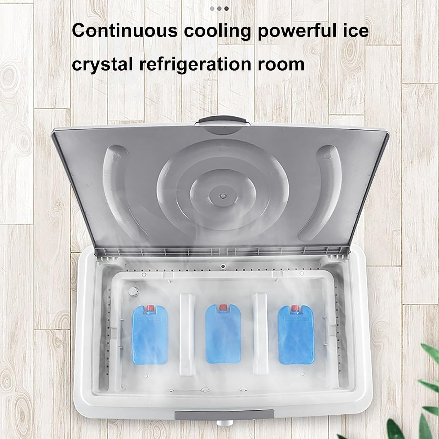 Outdoor Swamp Cooler, Portable Evaporative Air Cooler with Remote Control, 3 in 1 Air Conditioner, 55L Large Water Tank, Evaporative Air Cooler for Room, Industry Humidifier