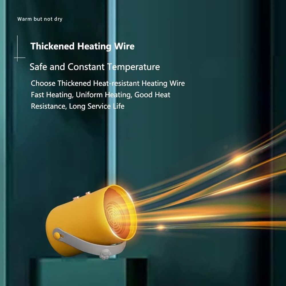 Portable Clothes Dryer Mini/Compact Dryer for Apartment RV Travel Fast-Drying Machine with 2 Gear Adjustable clothes dryers(Yellow)