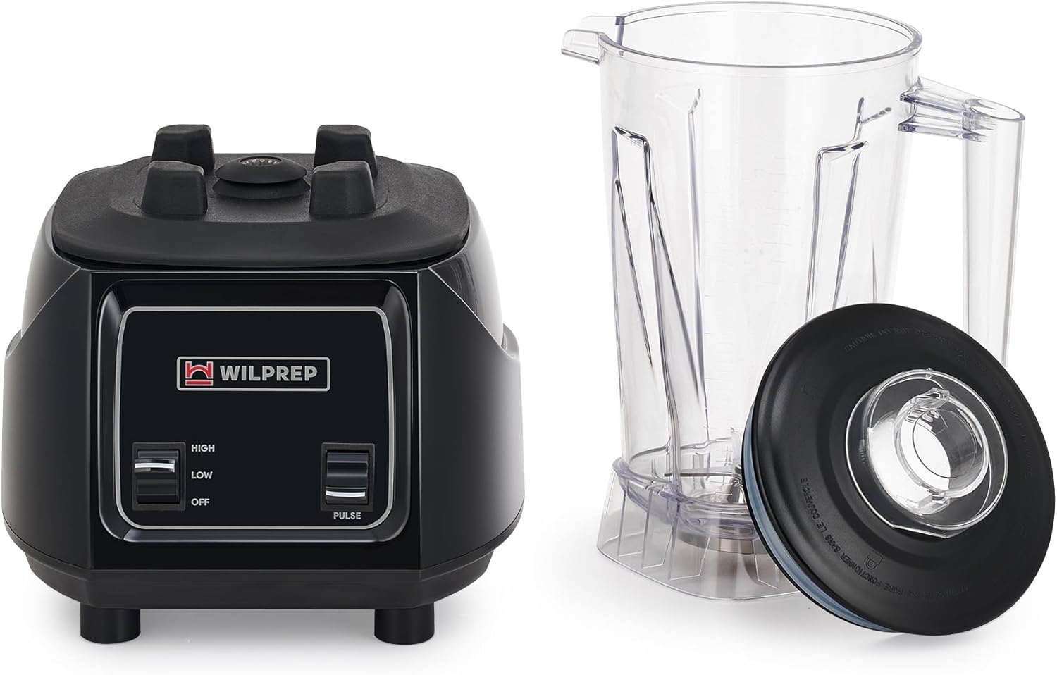 WILPREP 3.5 HP Blender, Toggle Switch, Adjustable Speed, BPA-Free 64 oz Jar