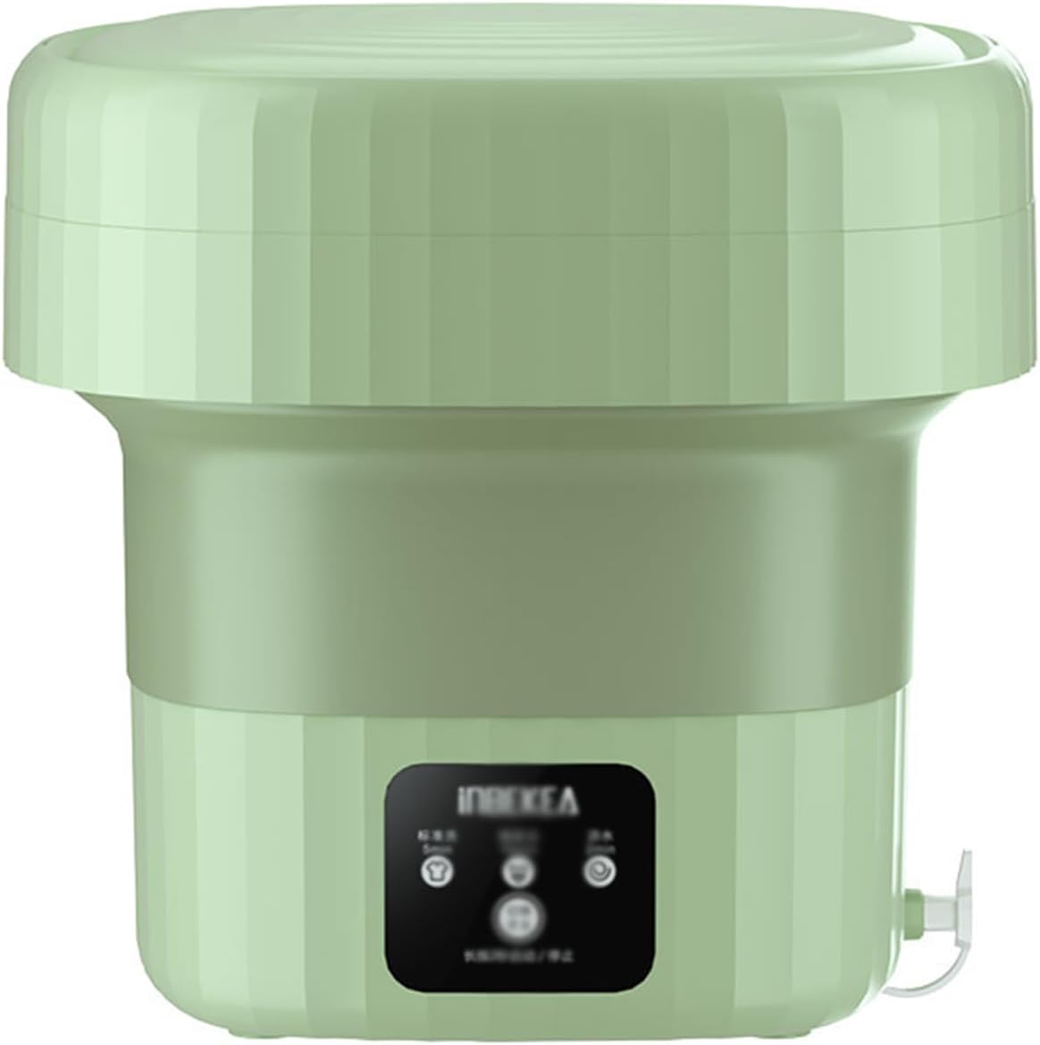 Portable Washing Machine,Folding Mini Washing Machine Sterilization Drying Washing Machine for Baby Clothes, Underwear or Small Items, Apartment, Dorm, Camping, RV Travel Laundry,Green