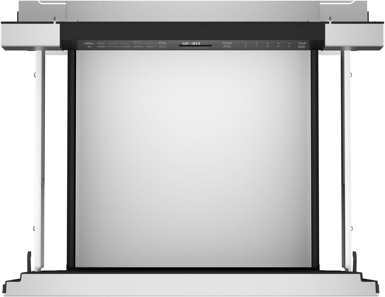 SHARP SMD2440JS Microwave Drawer Oven, 24-inch, 1.2 Cubic Feet, 950 Watt, Angled Touch Control Panel, Stainless Steel