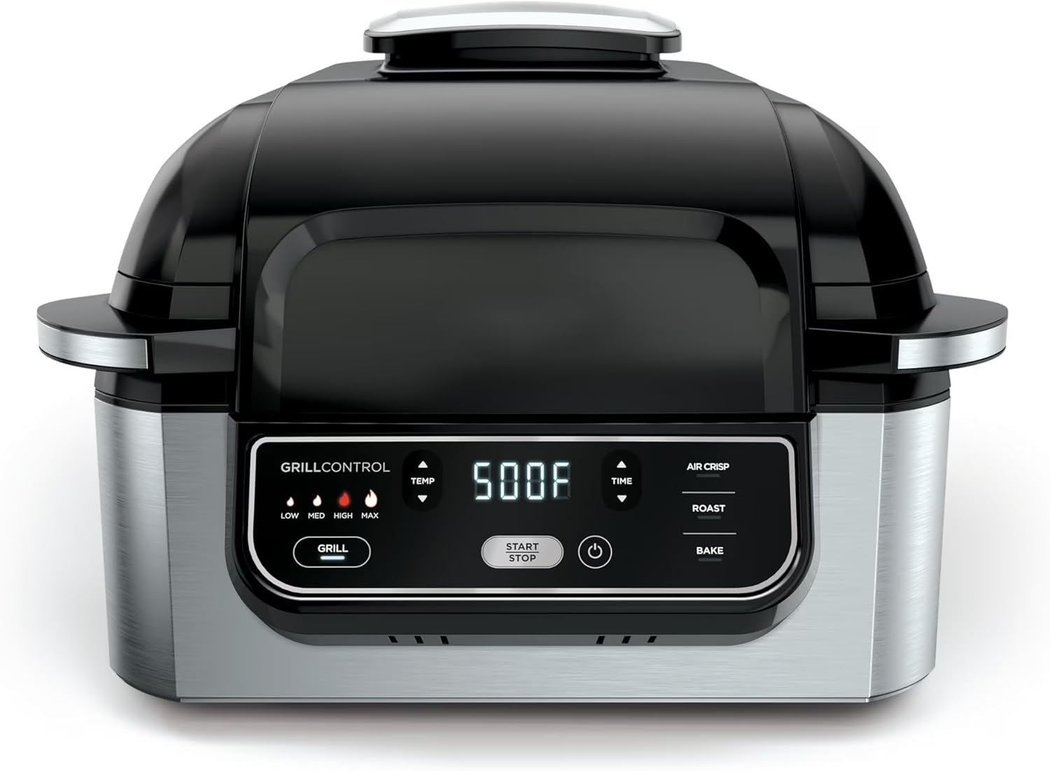 Ninja Foodi 4-in-1 Indoor Grill - 4 Qt Air Fryer with 500°F Cyclonic Grilling, Roast & Bake Functions