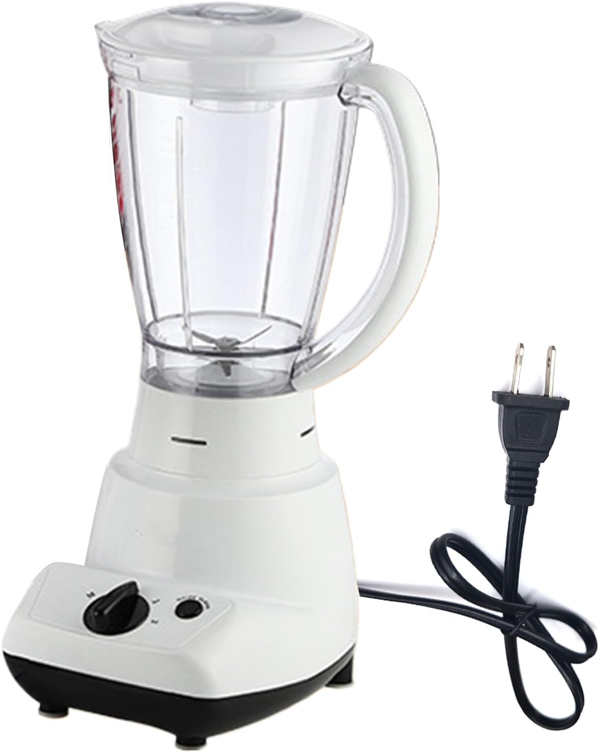 Countertop Blenders For Fruit 4 Speed Setting To Puree Crushing Dices Dishwasher Safe 400W Motor Blenders For Fruit Blender Accessories