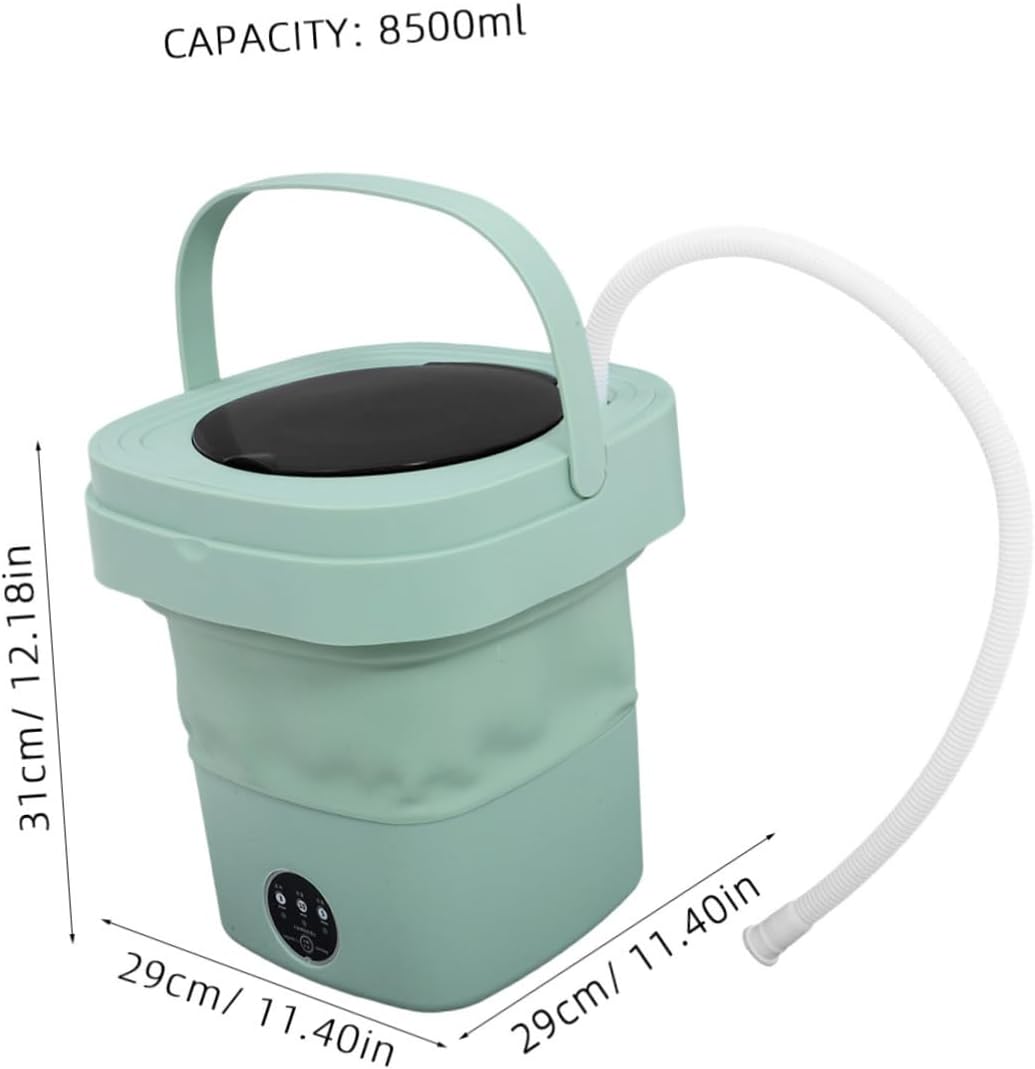 Portable Mini Washing Machine Compact Design for Easy Laundry Apartments and Camping Capacity Automatic Function Construction