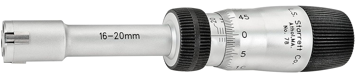 Series 78MXT Bore Gage, 3-Point Contact, 16 to 20mm Range