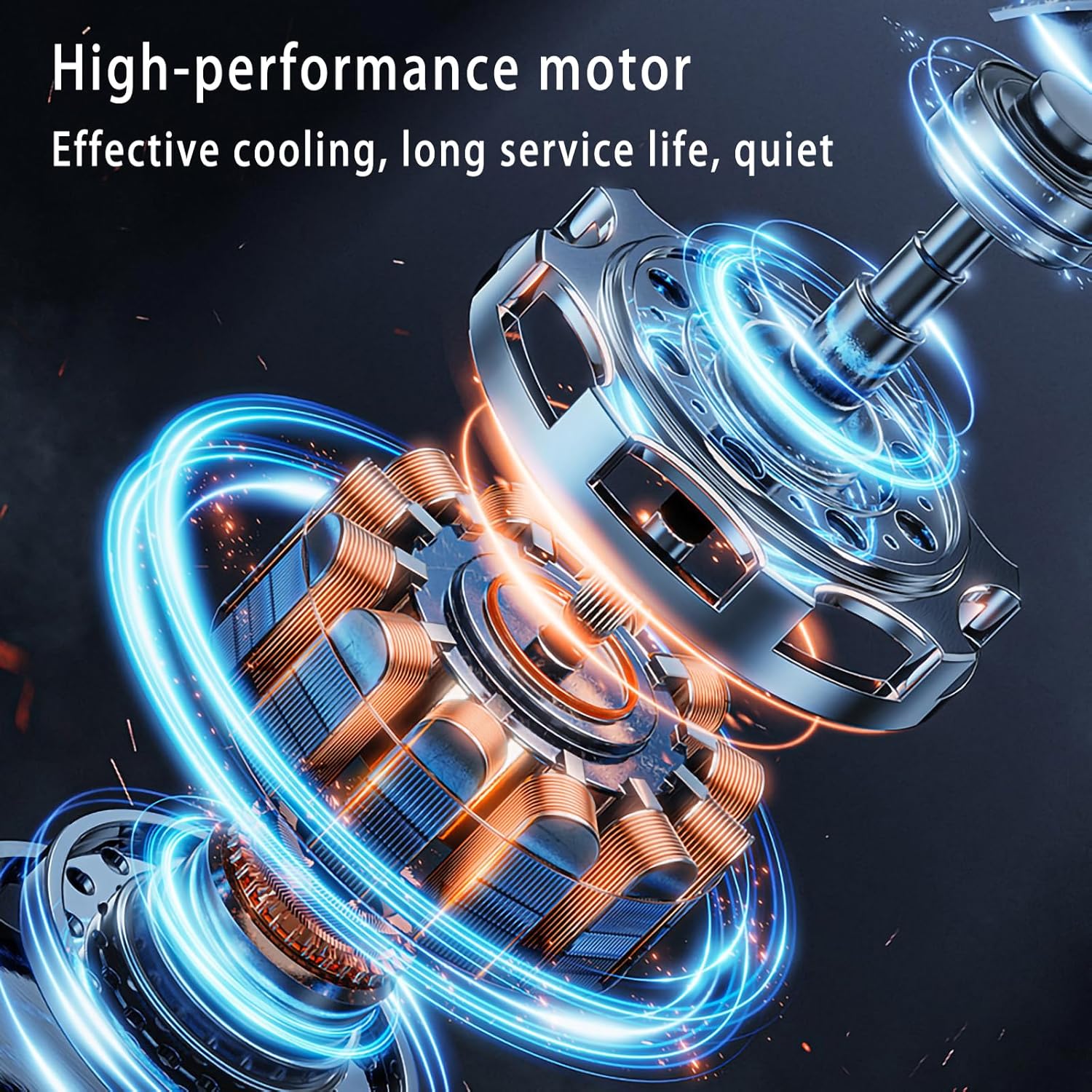 Portable Evaporative Air Cooler 3-Speed Portable Air Conditioner with Large Water Tank - Compact Cooling Fan Energy-Efficient & Quiet Ideal for Office/Home Use Perfect for Summer Heat Relief