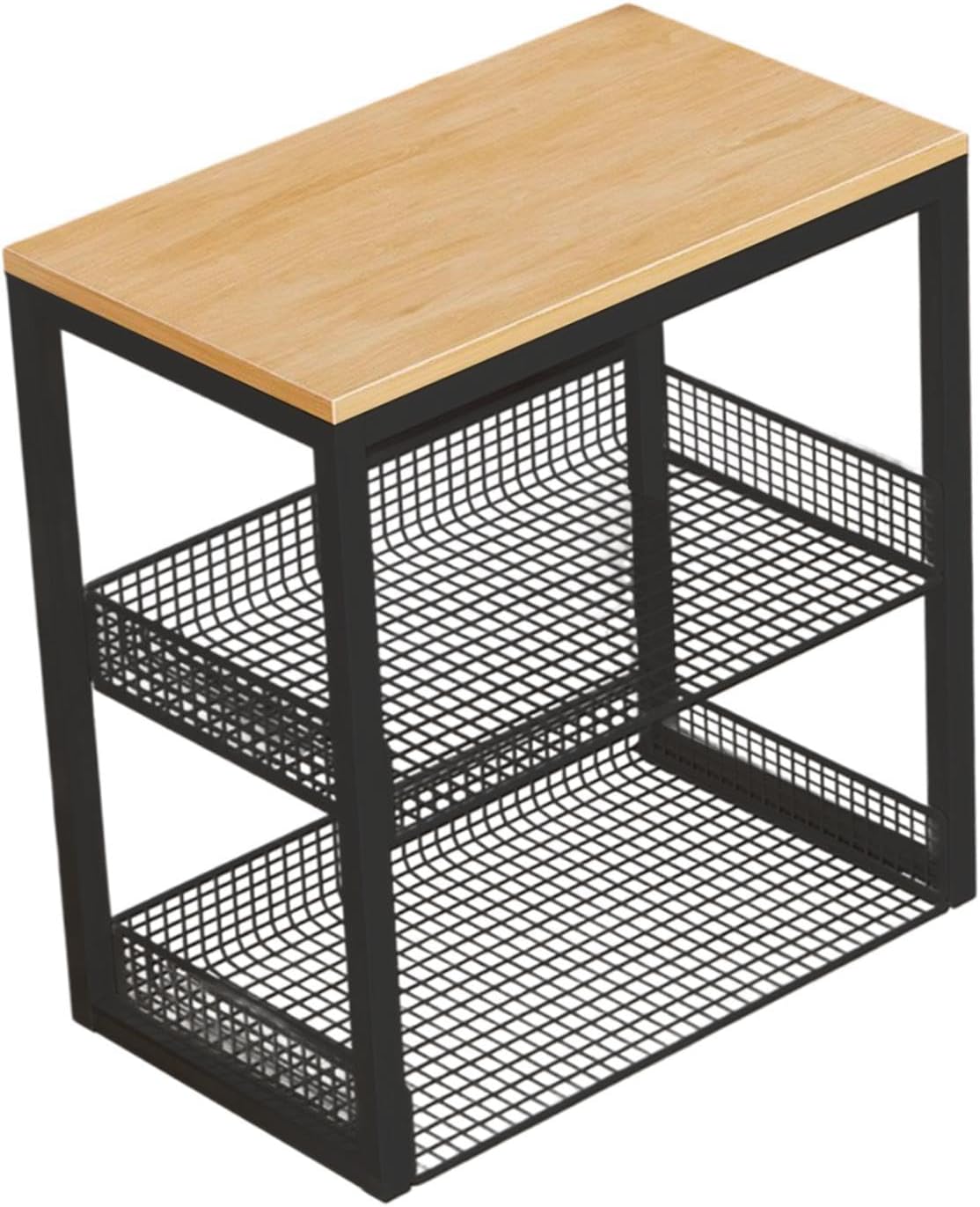 Portable Washer Stand Rice Cooker Air Fryer Rack Plant Holder Small Appliance Rack Laundry Room Shelf for Entryway Office, Black