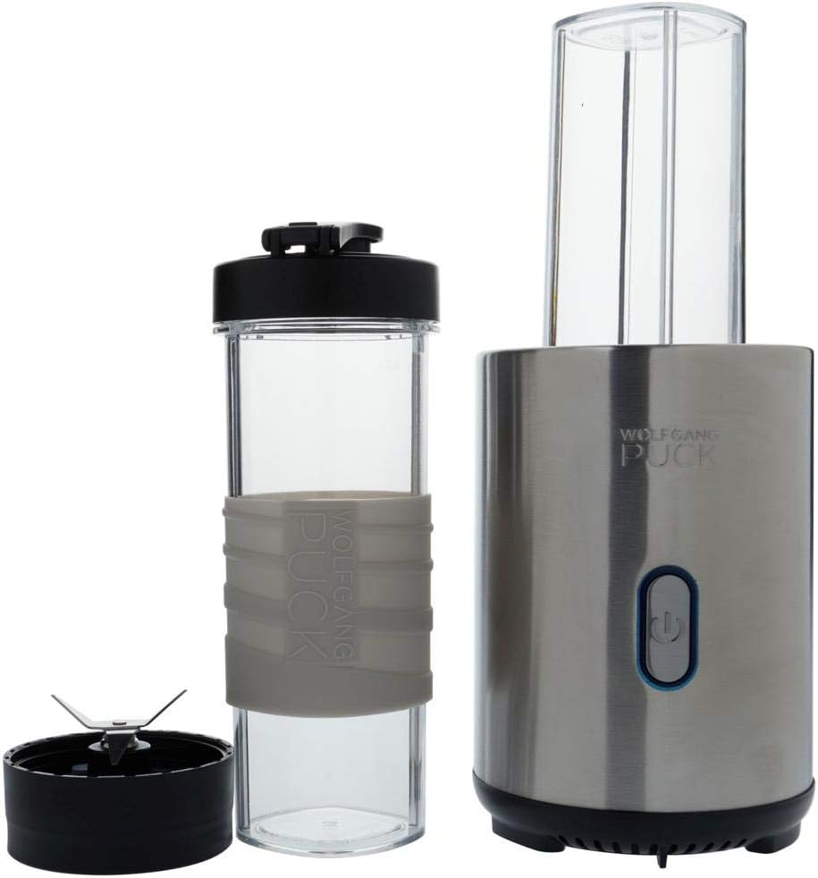 Wolfgang Puck Personal Blender with Spice Grinder (Renewed)