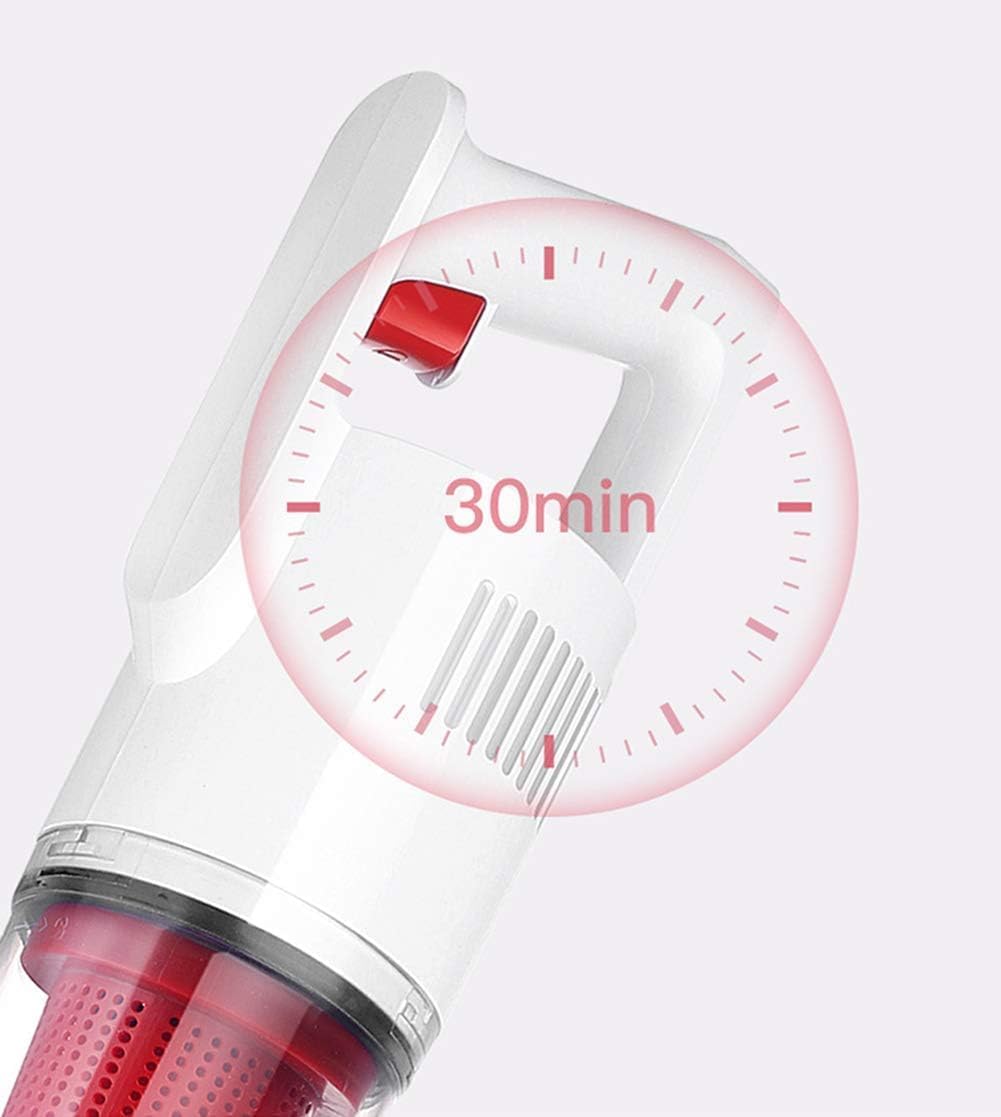 Handheld Vacuum Clean,Upright Vacuum Cleaner Cordless Vacuum Cleaner, Handheld Stick Vacuum Lightweight 8Kpa Power Suction 2-in-1, Low-Noise, for Home and Car Cleaning