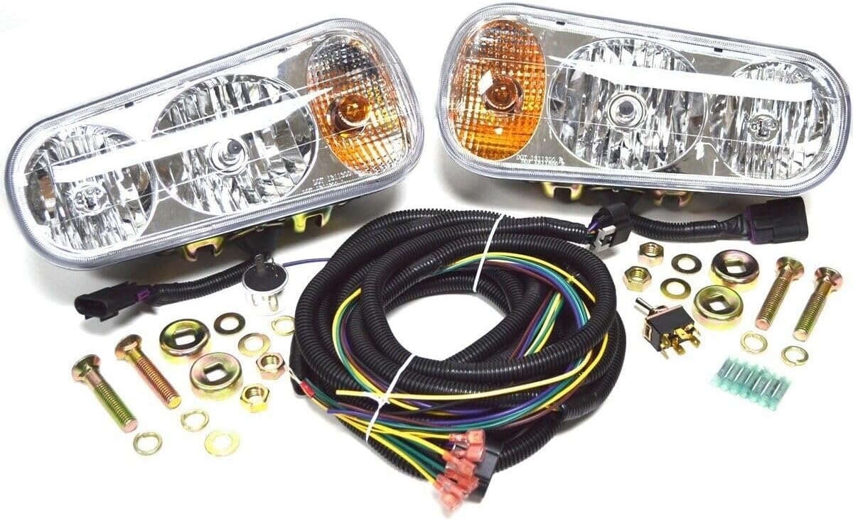 Replacement for Fits Universal Halogen Snow Plow Light Kit OEM ﻿