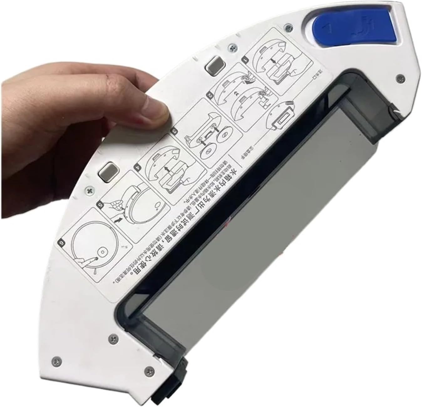 Accessories ，Compatible for Ecovacs ，N9+ Waters Tanks ，Compatible for Yeedi ，Mop Robots Vacuum Cleaner Cleaning Cloth Holder Parts