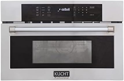 Kucht 30in 1.6 Cu. Ft. Stainless Steel Air Fryer and Convection Built In Microwave