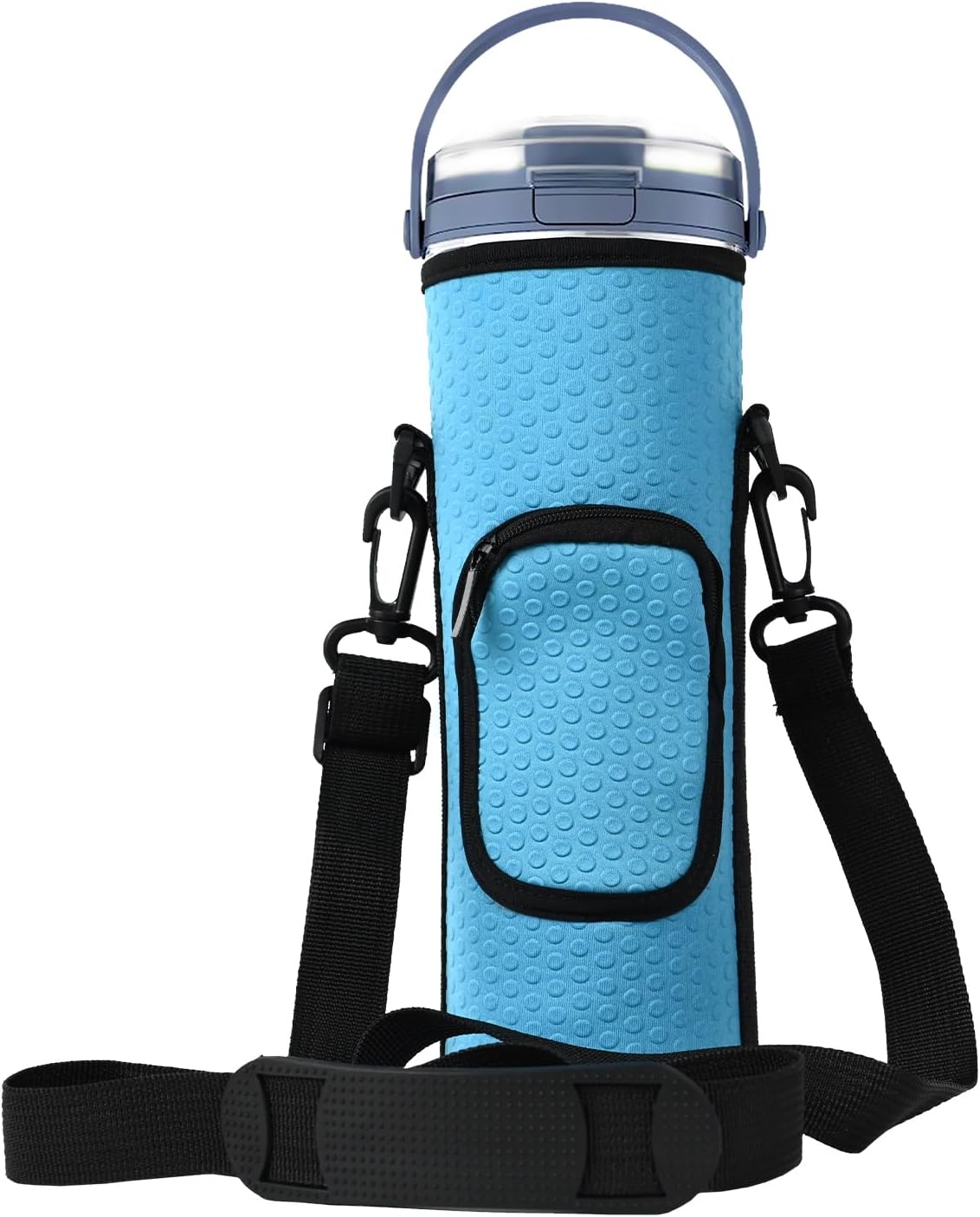 AF-WAN Portable Blender Carry Storage Bag sleeve with Shoulder Strap for Ninja BC151NV/BC51NV/BC151BK/BC151CR/BC151EM/BC151PR/BC151WH 18oz Blast Portable Blender (Blue)