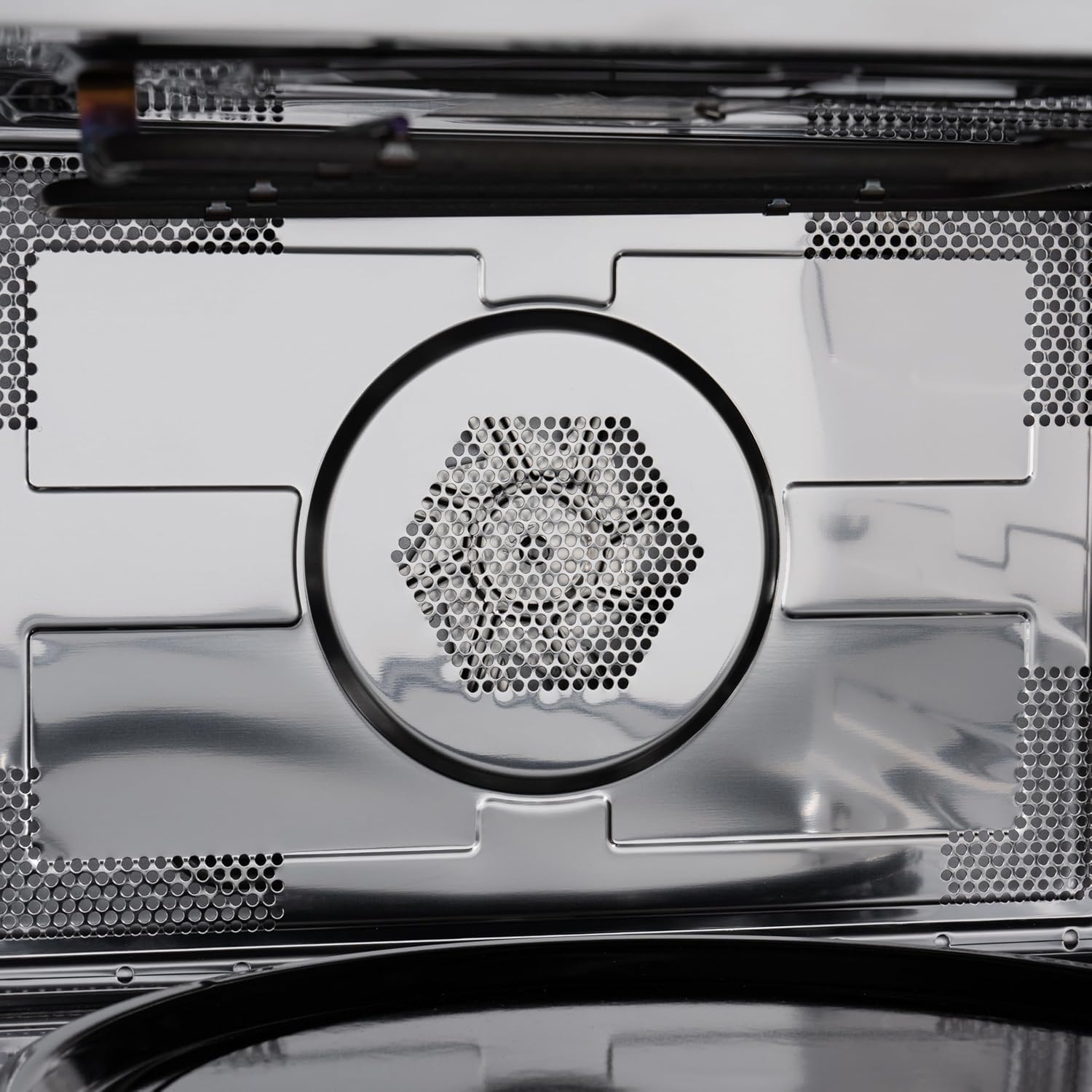 KoolMore Reserve 30 in. 1.6 cu. ft. Built-in Convection Microwave Oven with Air Fryer, 10 Power Levels, Sensor Cooking, Bake, Roast, Broil, Defrost, 1750 Watts, UL Certified in Black Stainless-Steel