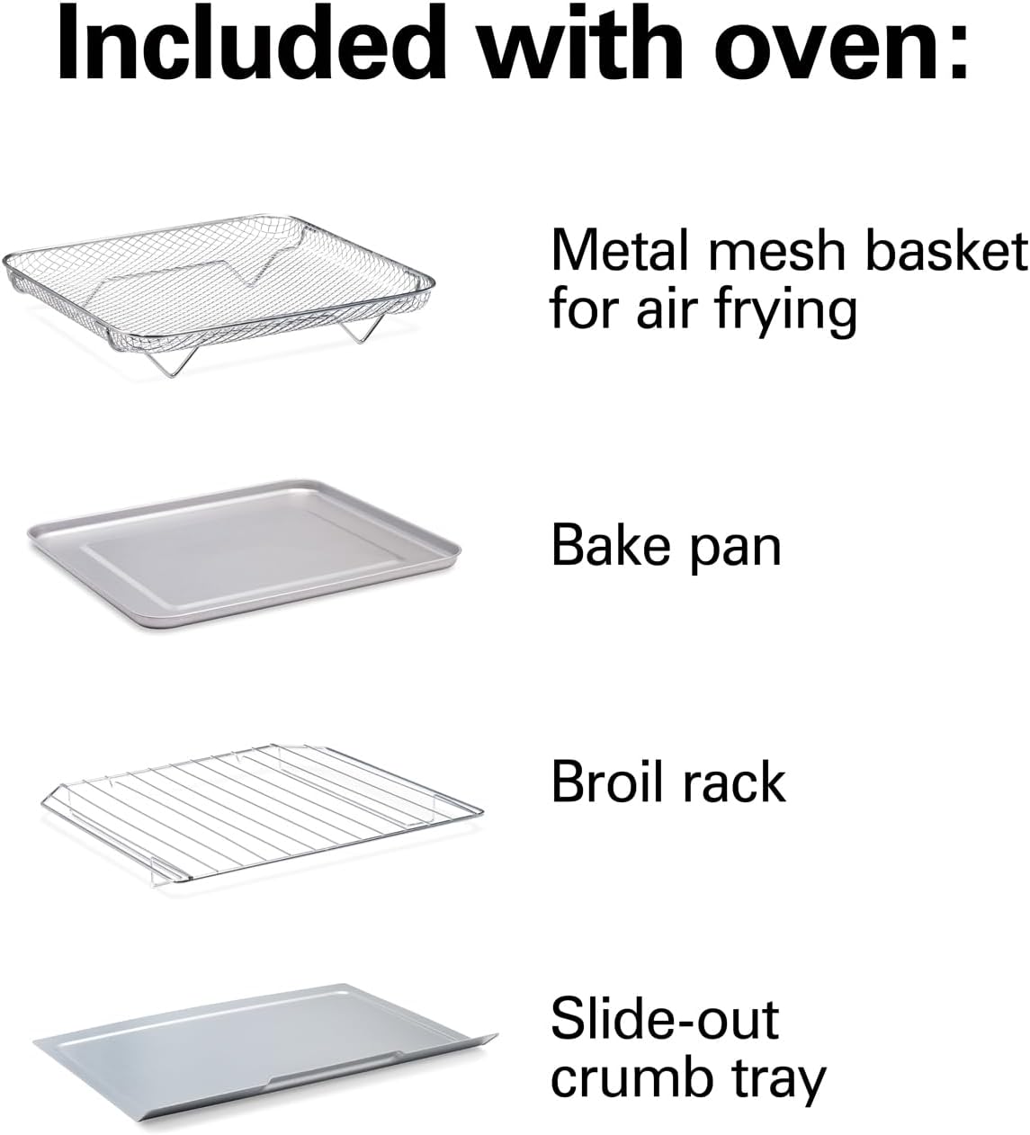 Hamilton Beach Sure-Crisp Toaster Oven with Air Fryer