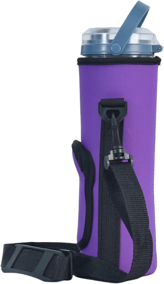 AF-WAN Portable Blender Carry Storage Bag sleeve with Shoulder Strap for Ninja BC151NV/BC51NV/BC151BK/BC151CR/BC151EM/BC151PR/BC151WH 18oz Blast Portable Blender (Purple)