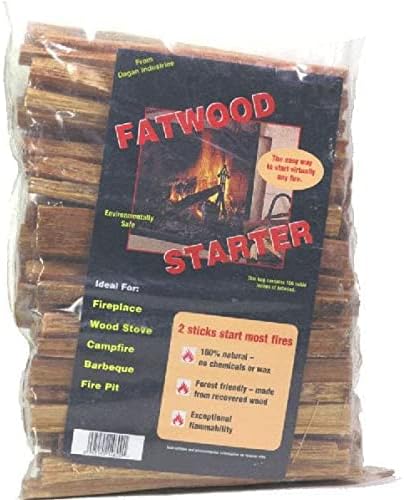 Fatwood Fire Starter in Poly Bag - 25 Lbs
