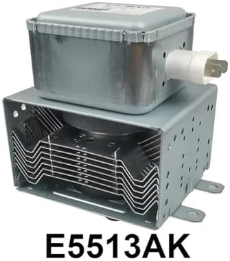 Replace Microwave Oven Magnetron, Compatible For Toshiba, E5513AK Air-cooled Fixed Frequency Long Bottom Plate 1300W Microwave Vacuum Tube