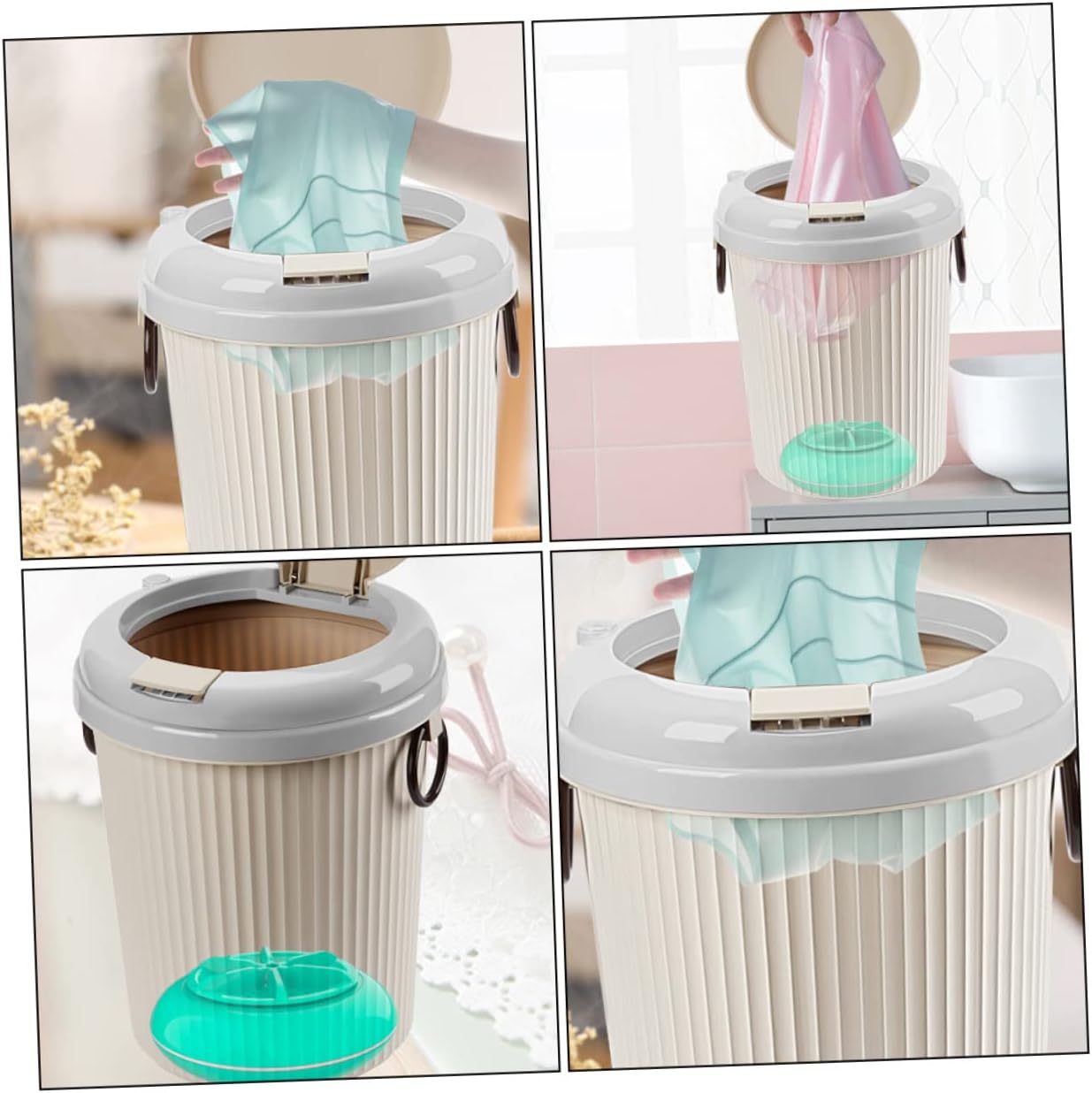 POPETPOP Portable Mini Washing Machine Compact Usb Electric Washer for Apartments Rvs and Camping with Sterilization Function Capacity Easy to Carry