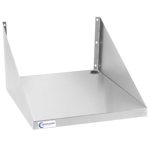 Stainless Steel Microwave Shelf, 24