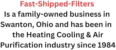 Fast-Shipped-Filters 14x25-10 Pack compatible with Dynamic electronic air cleaner 14x25 replacement polarized filter pads refill