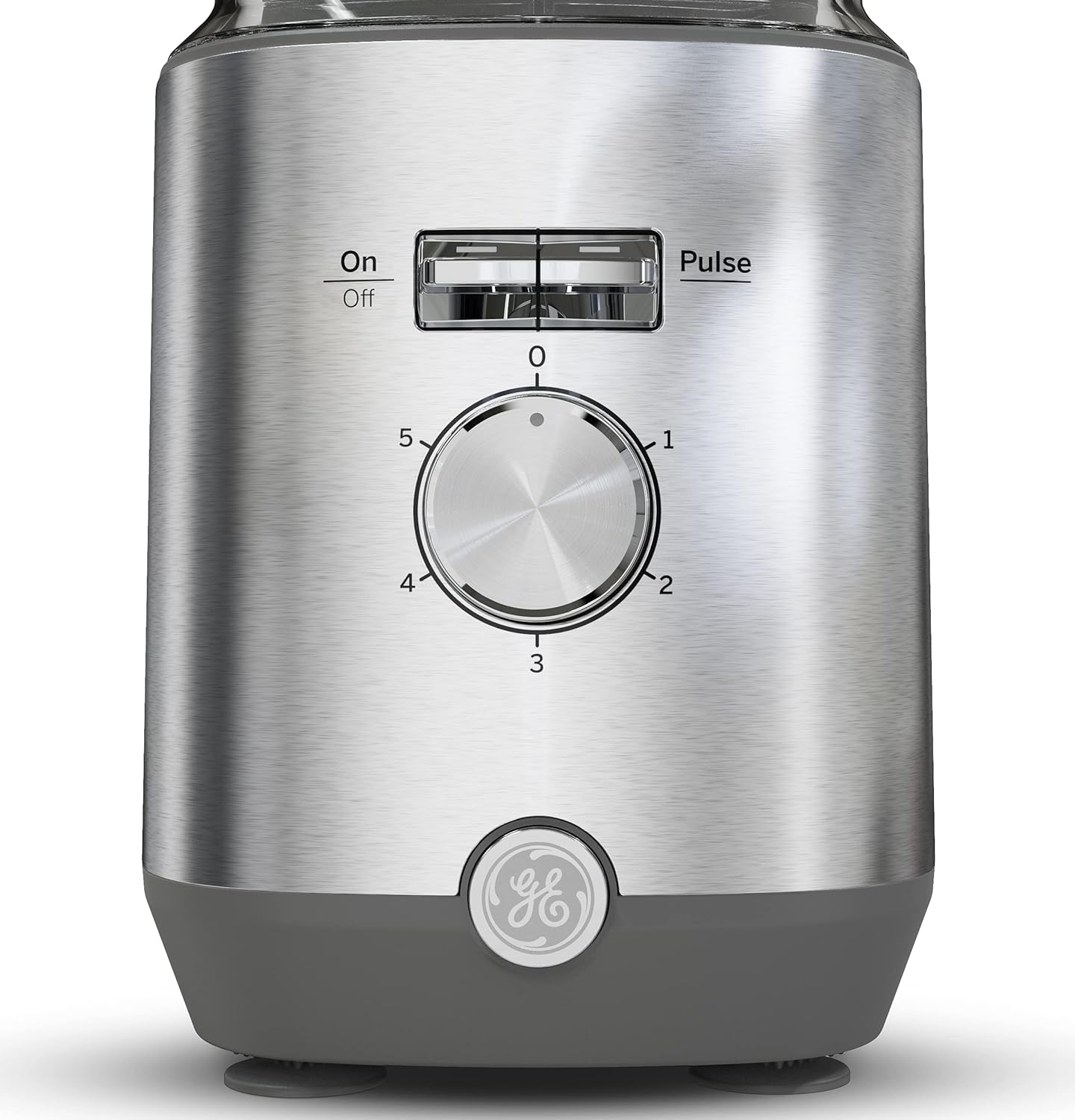 GE 5-Speed Blender + (2) 16 Ounce Blender Cups | Kitchen Essentials for Shakes, Smoothies & More | Large 64 oz Tritan Jar, 8-10 Servings | Stainless Steel Blades & Exterior Finish| 1000 Watts