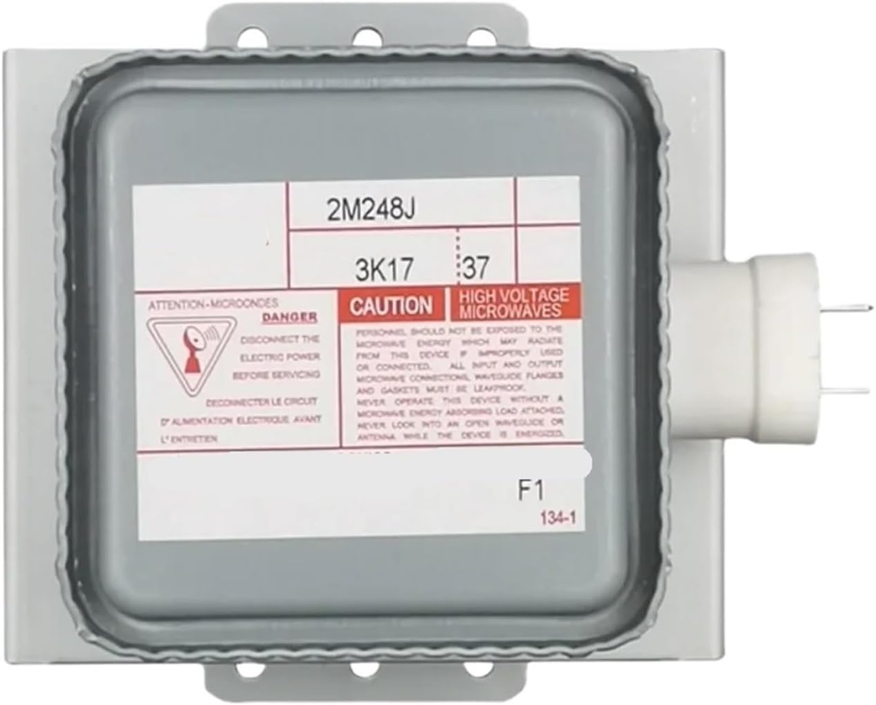 2M248J Air-Cooled Magnetron M248，Compatible for Toshiba Microwave Oven Industrial Replacement Parts