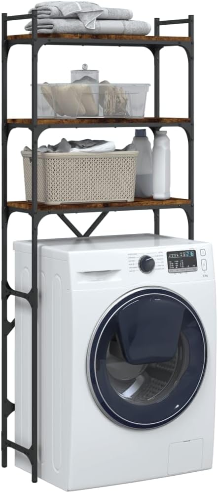 Washing Machine Shelf Smoked Oak 26.4