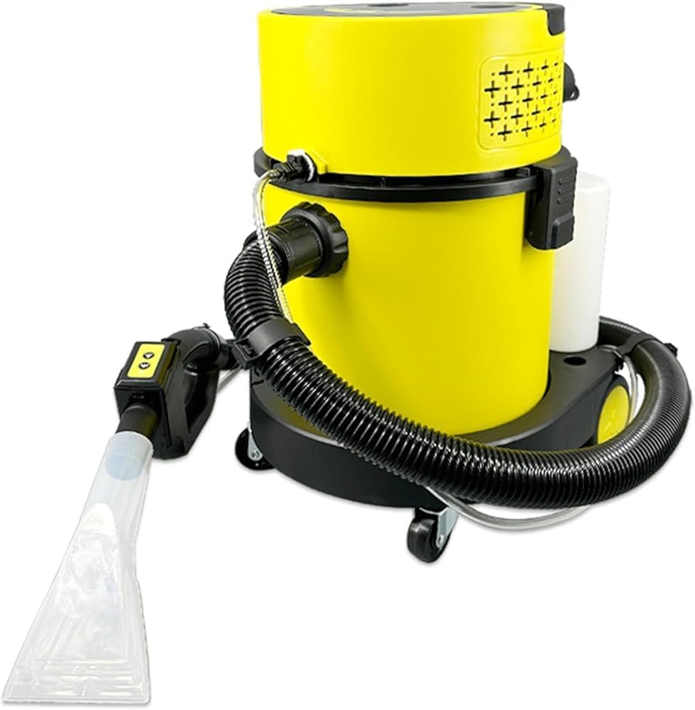 1600w Wet Dry Vacuum 2-in-1 Upholstery Cleaner, Carpet Cleaner and Wet Dry Vacuum, 25l Stainless Steel Container