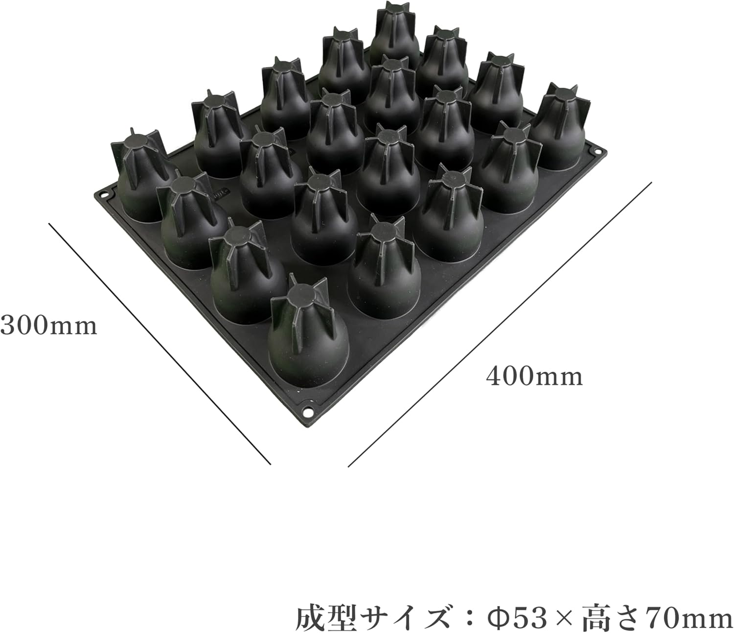 PAVONI ITALIA PX4329 PAVOFLEX Pear PX4329 Platinum Silicone Mold, 3D 3D Silicone Mold, Candy Mold, Decoration, Oven, Microwave, Dishwasher Safe, Freezer Safe