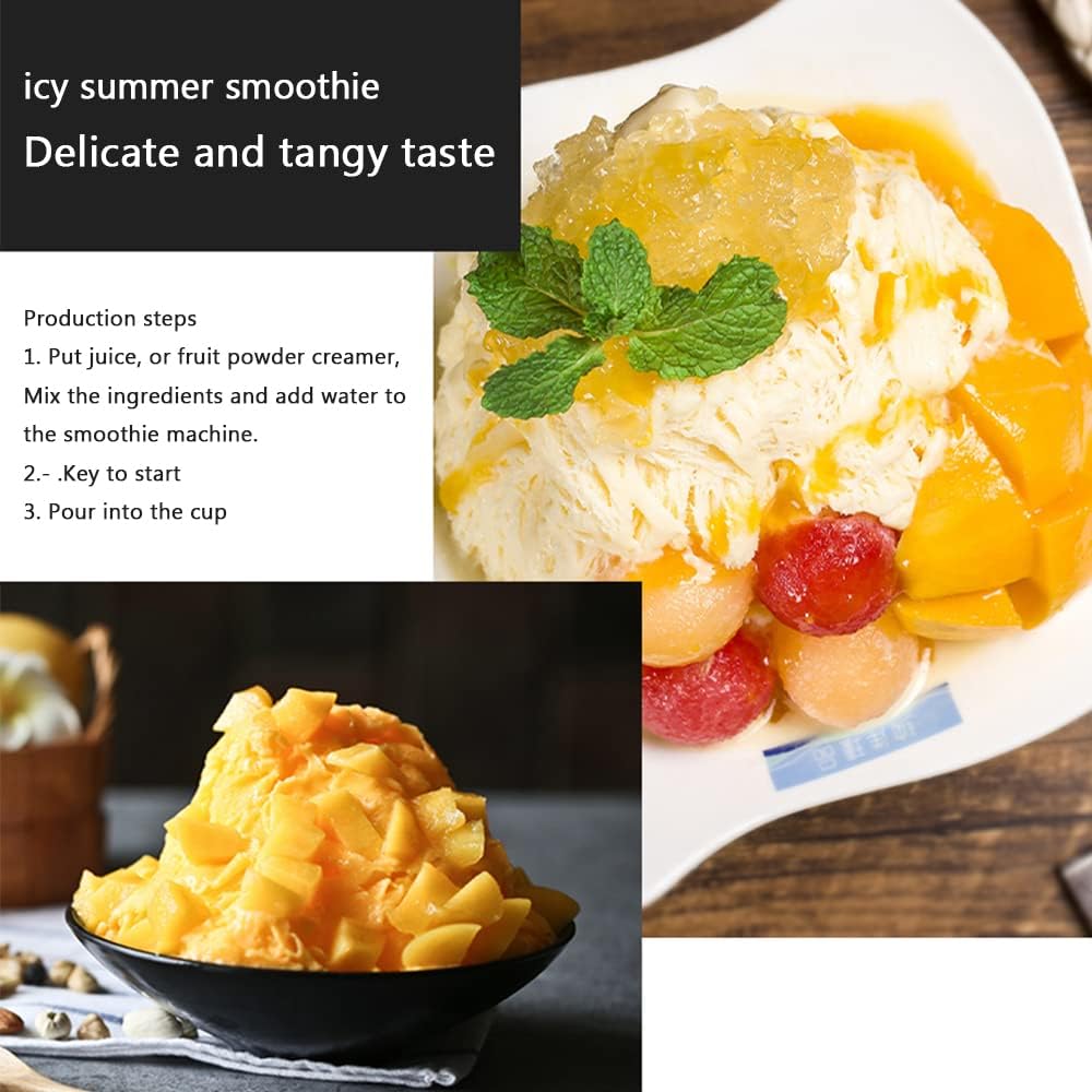 Commercial Milkshake Smoothie Maker, Kitchen Food Blender 2200W, High Power Home Commercial High Speed Blender, Built-in Timer, Smoothie Maker