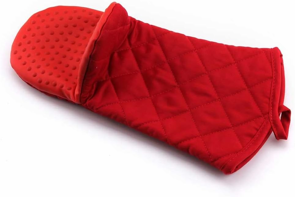 Kitchen Silicone Long Thicken Glove Cooking Heat Resistant Mitt BBQ Oven Microwave Gloves Insulated HOT