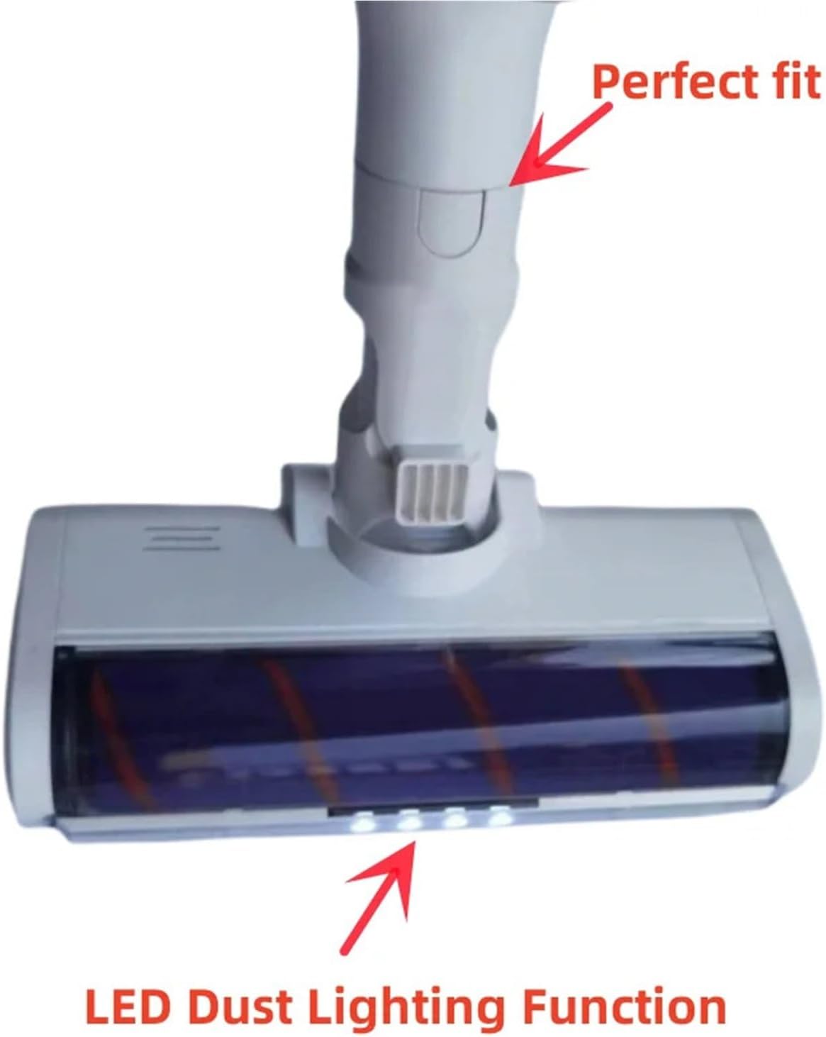 Compatible for Dreame V8 V9 V9B V9P V10 V11 XR Handheld Vacuum Cleaner Electric Roller Brush Head(Wide Needle Style1)