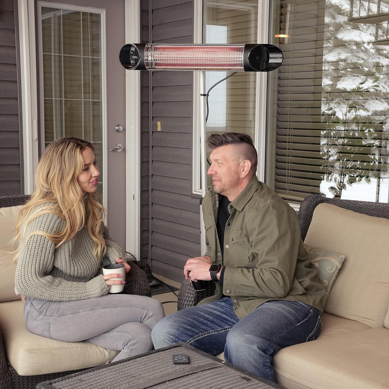 Veito Blade Heaters 1500W (Black)