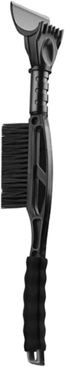 Vehicle-Mounted Snow Removal Shovel Tool Snow Brush, Defrost, Deicing Shovel, Ice Scraper, Snow Scraper(Black)