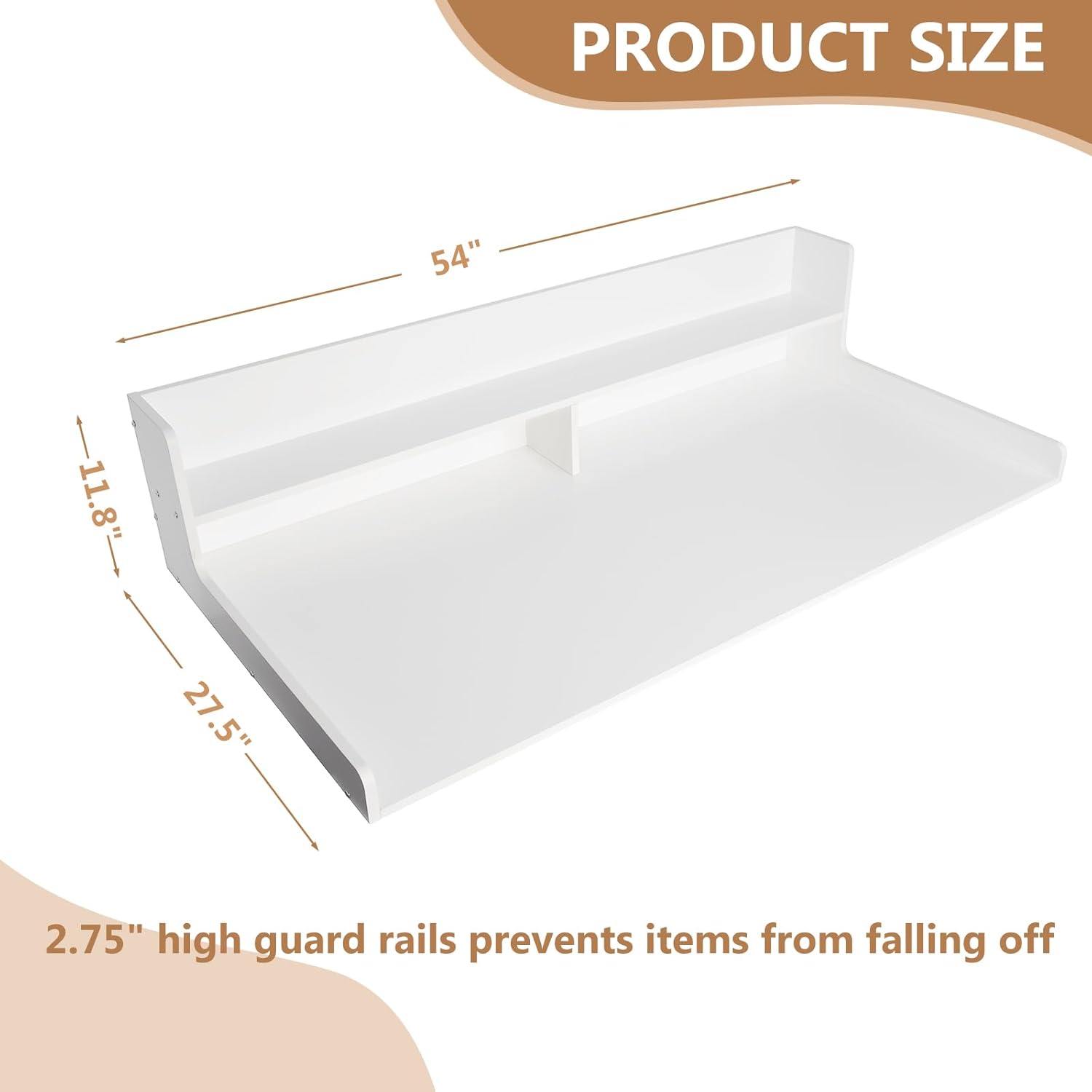 2-Tier Washer and Dryer Countertop,54